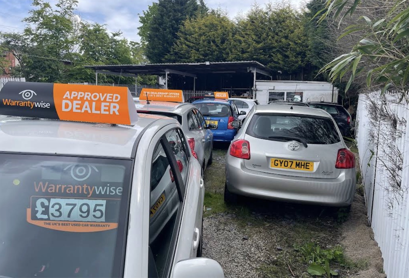 Quality used cars on the Autoline MCR forecourt in Manchester